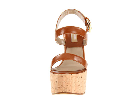 Michael kors Strappy Sandals in Brown | Lyst