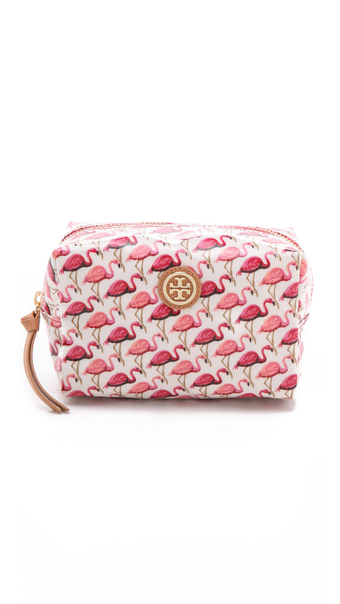 Lyst Tory Burch Brigitte Cosmetic Case Pink Lyst Tory Burch Brigitte Cosmetic Case Pink