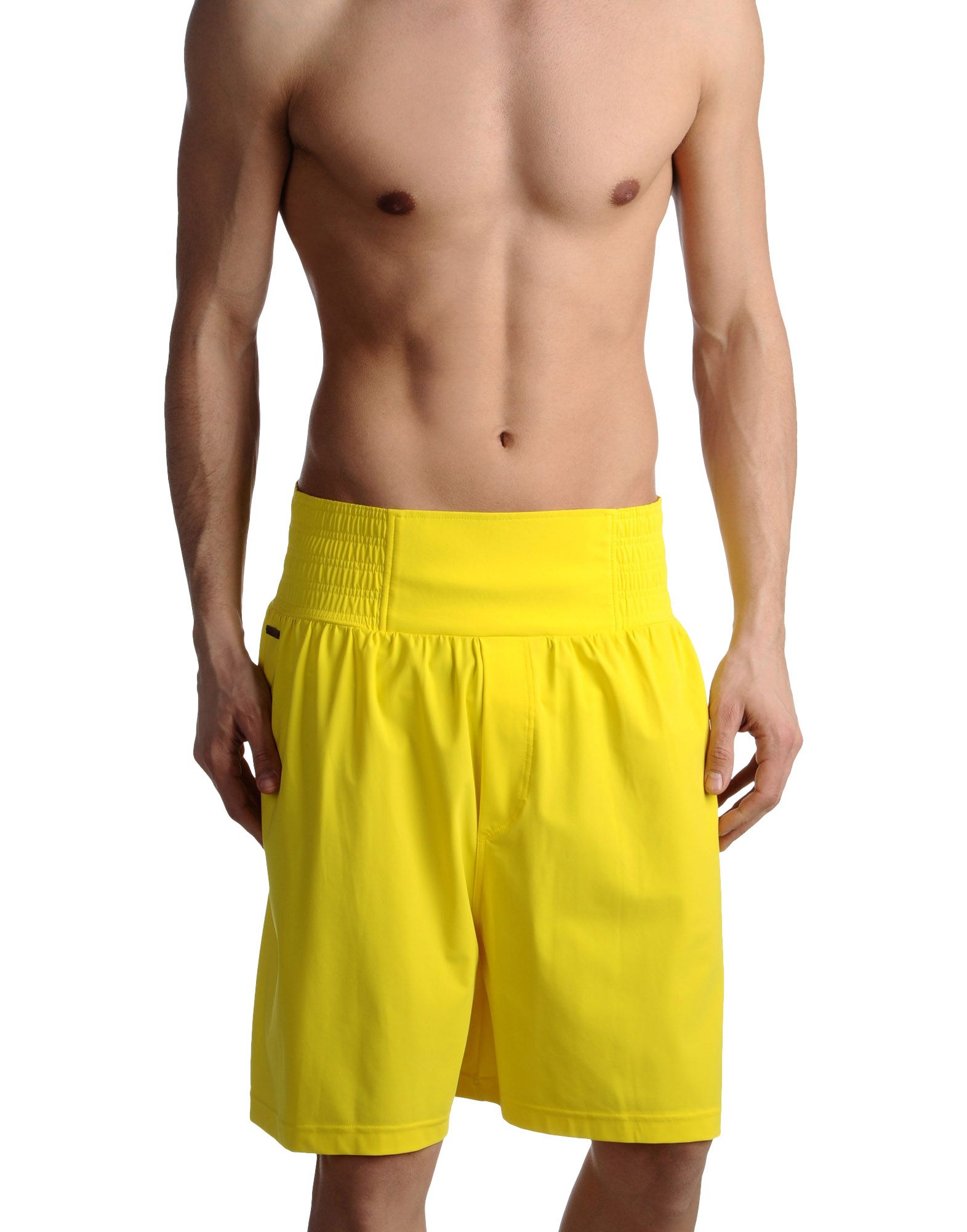 Adidas slvr Swimming Trunks in Yellow for Men | Lyst