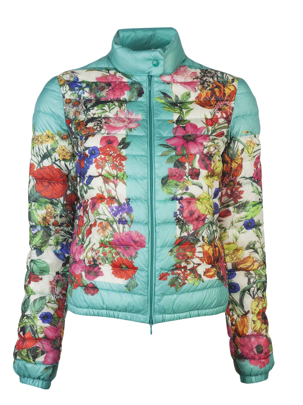Moncler Alisia Flower Jacket in Multicolor (multicolored) | Lyst