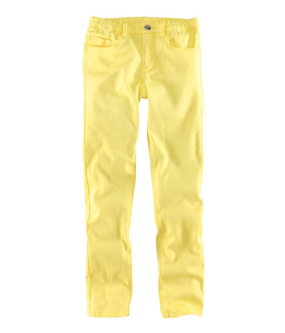 H&m Trousers in Yellow for Men | Lyst