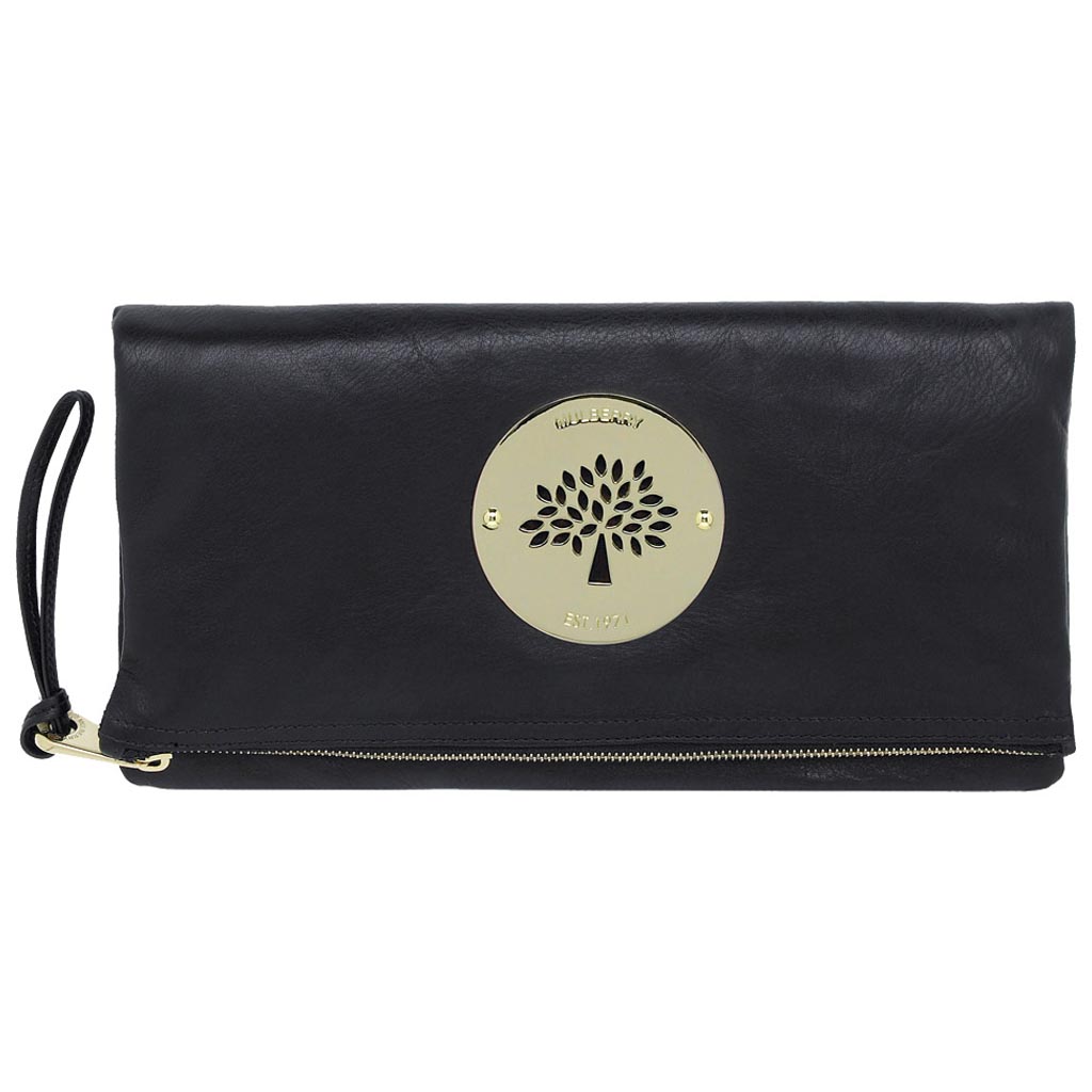 Mulberry Daria Clutch in Black | Lyst