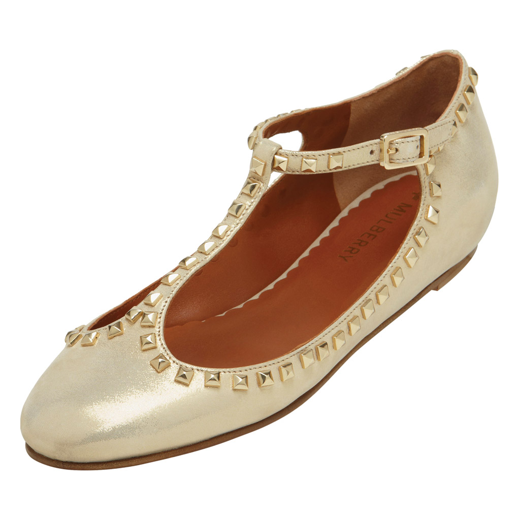 mulberry ballerina pumps