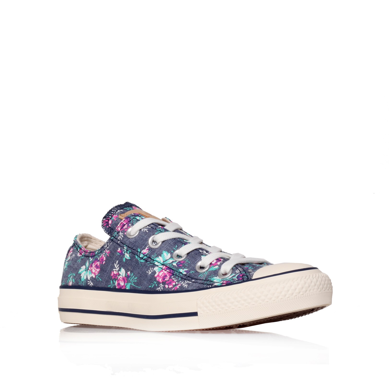 converse metallic floral