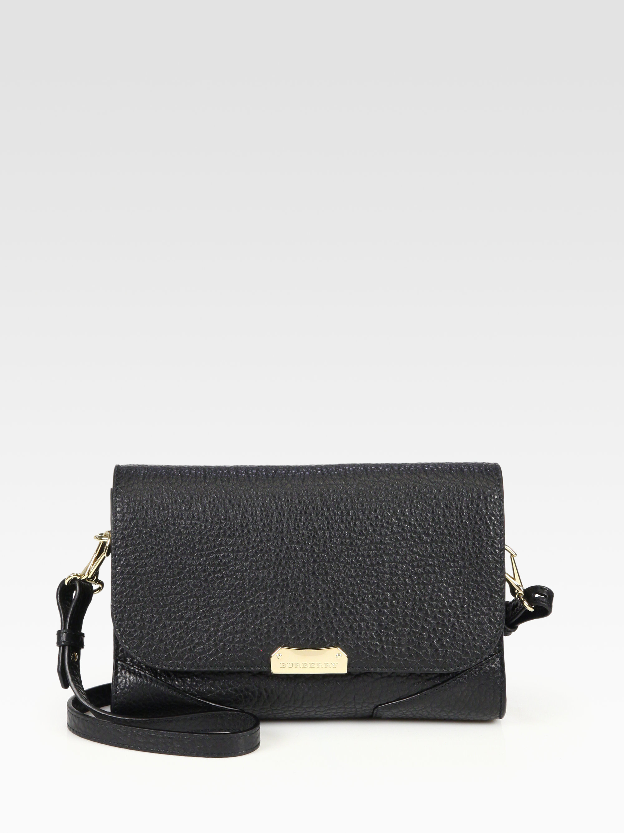 Lyst Burberry Abbott Small Crossbody Bag In Black Gallery