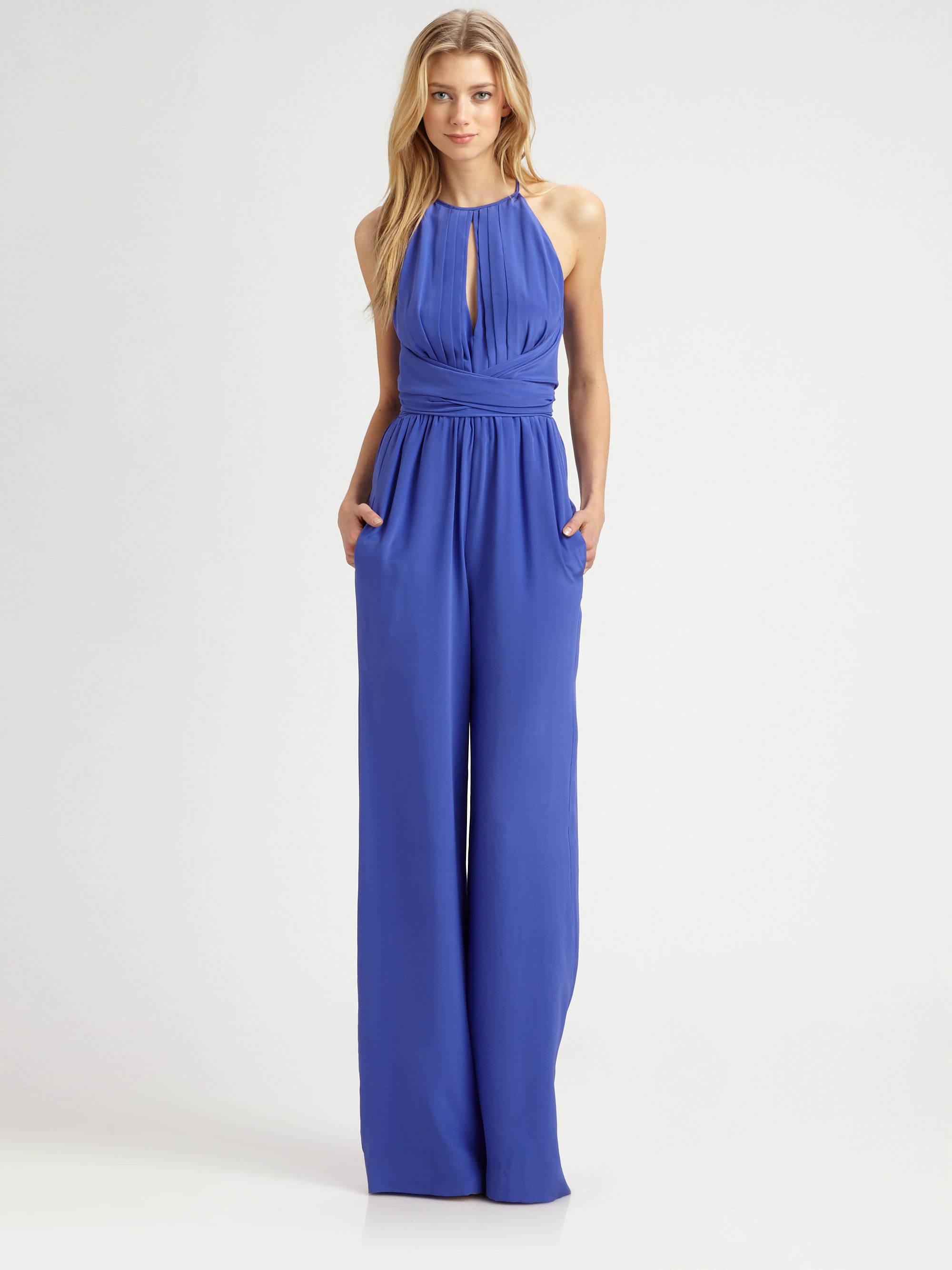 silk jumpsuit