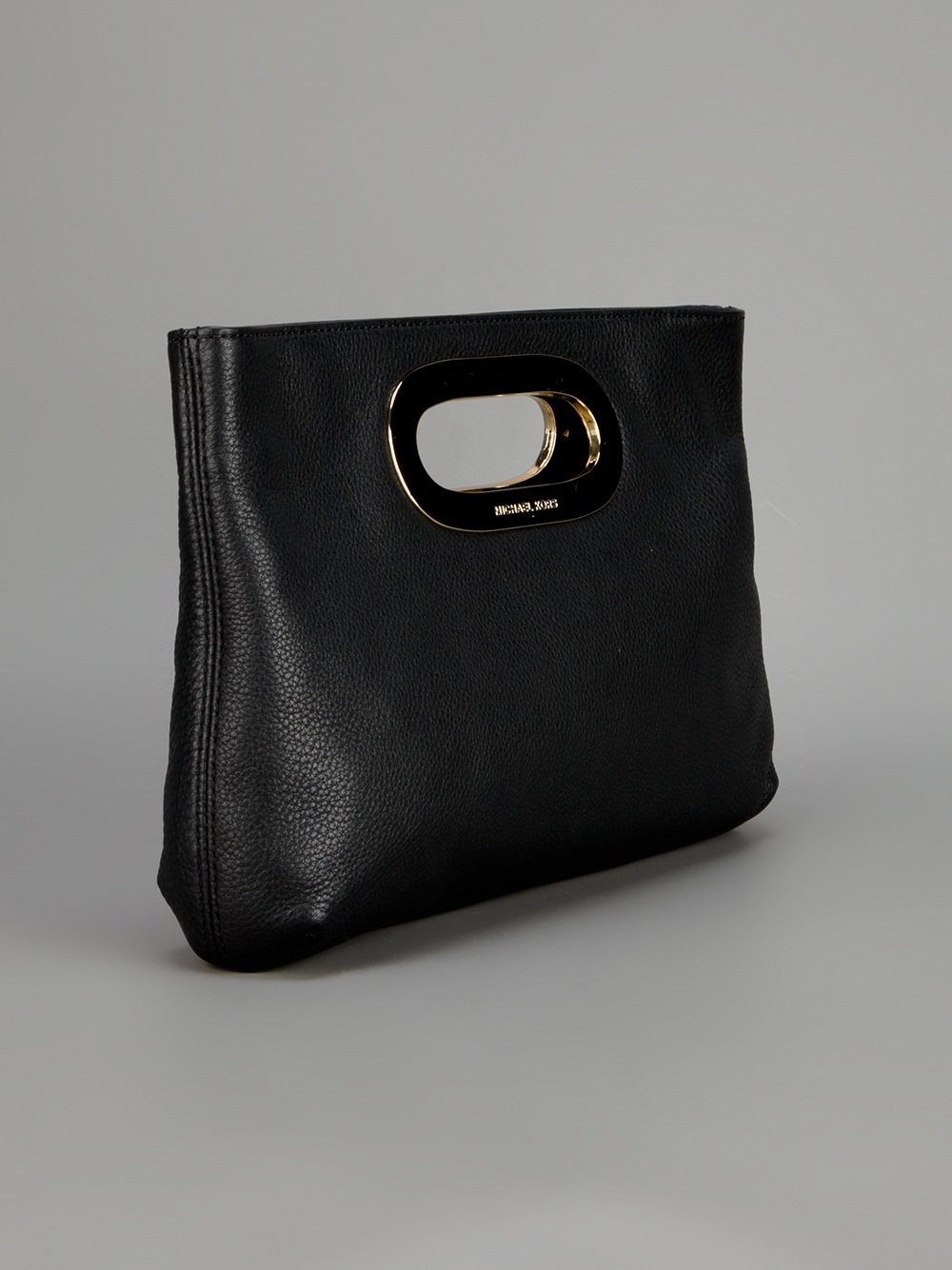 Lyst Michael Kors Berkeley Clutch Bag In Black Gallery