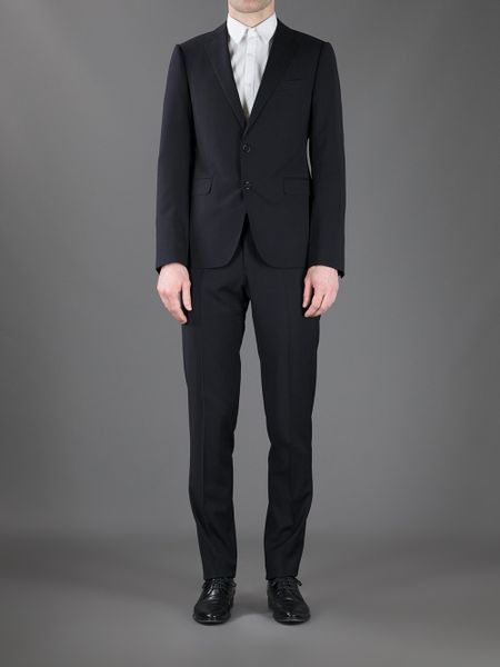Armani Metropolitan Suit in Black for Men | Lyst