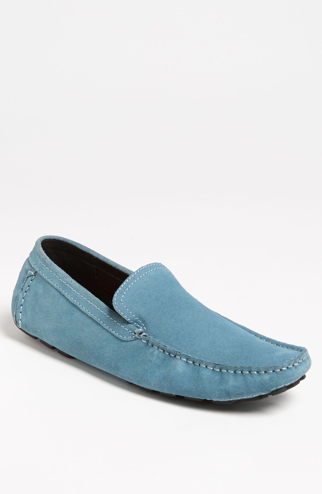 Bugatchi Uomo Picasso Driving Shoe in Blue for Men (light blue) | Lyst