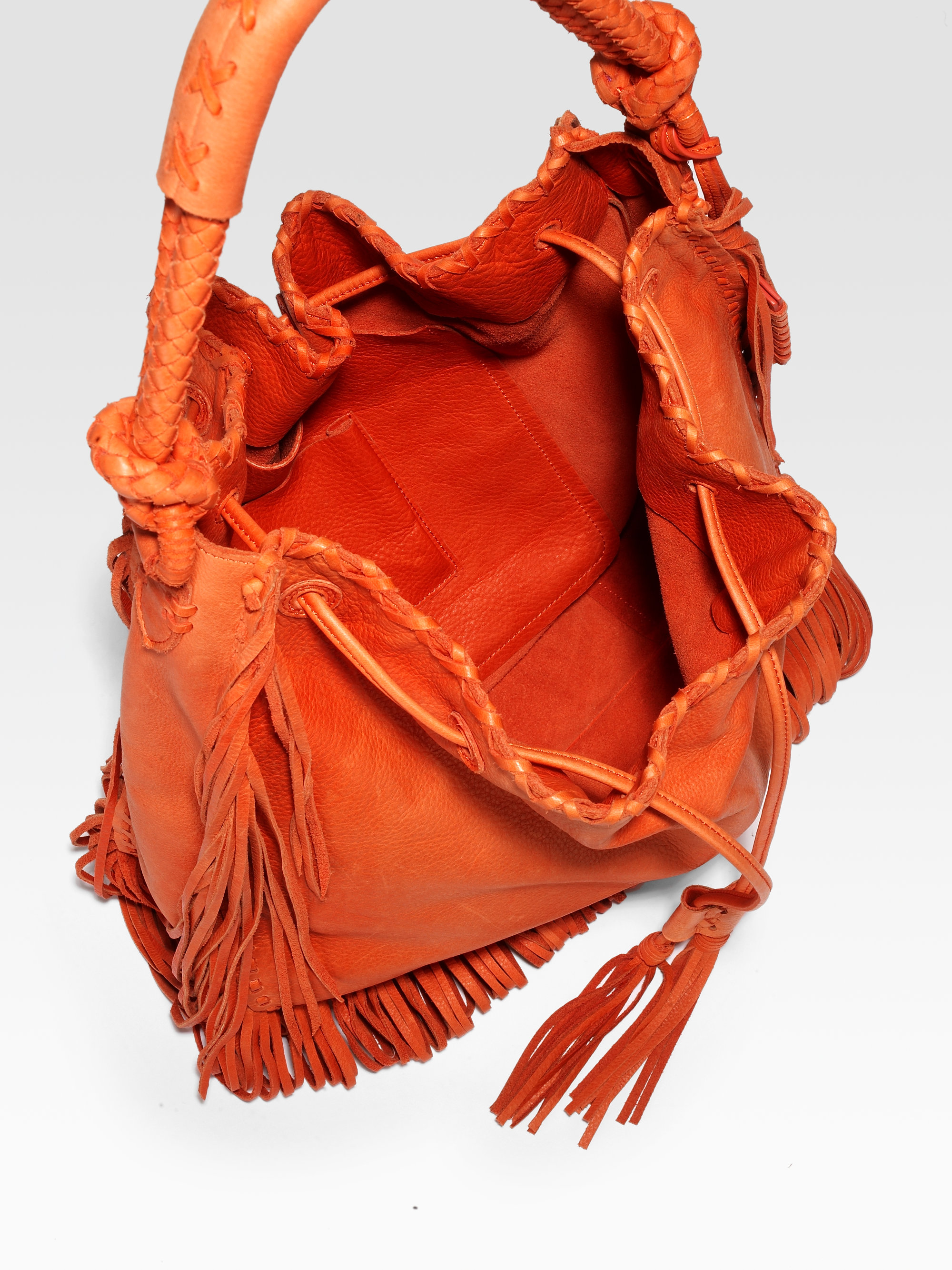 ralph lauren orange bag