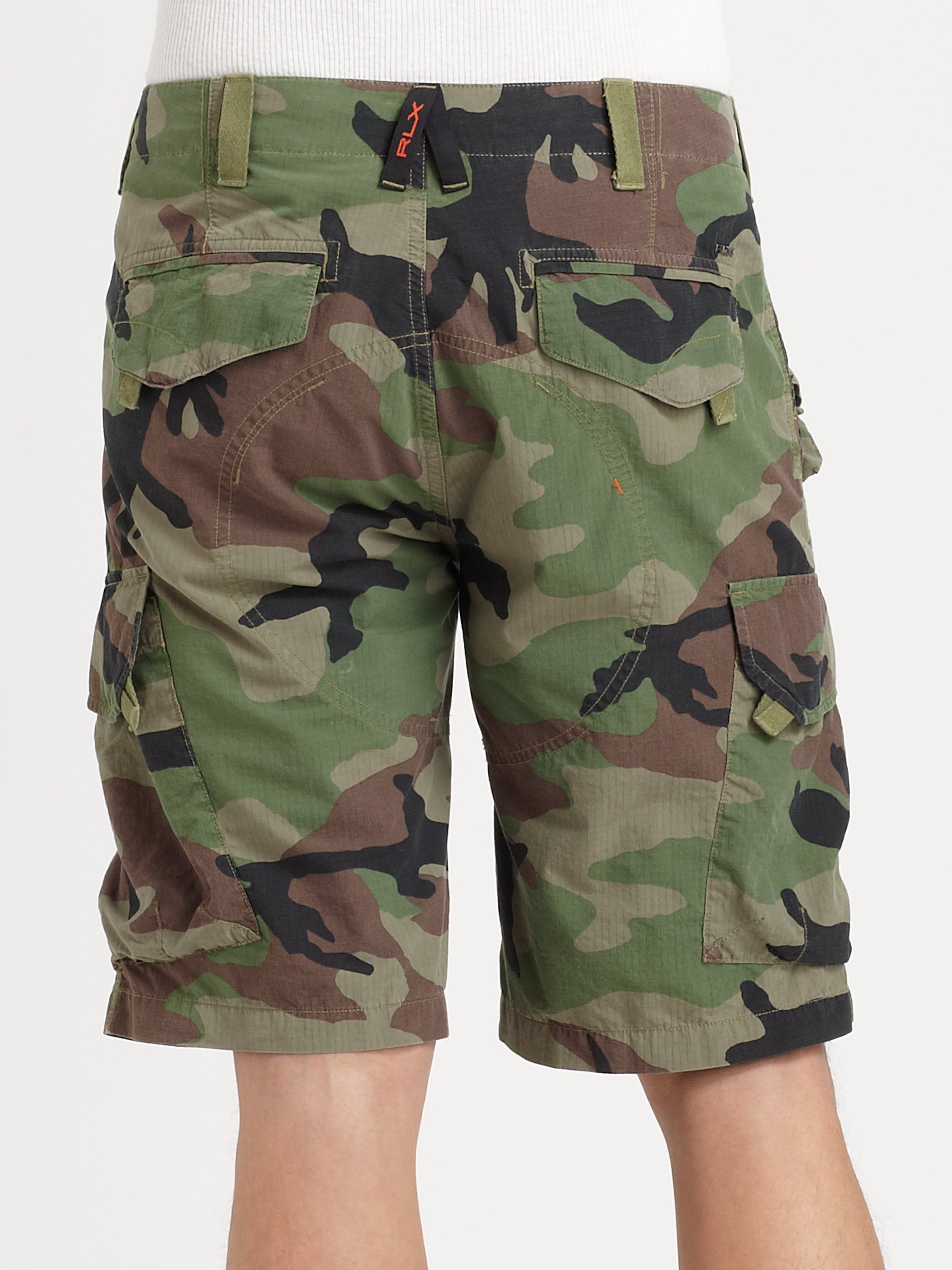 Lyst - Rlx Ralph Lauren Search Rescue Camouflage Shorts in Green for Men