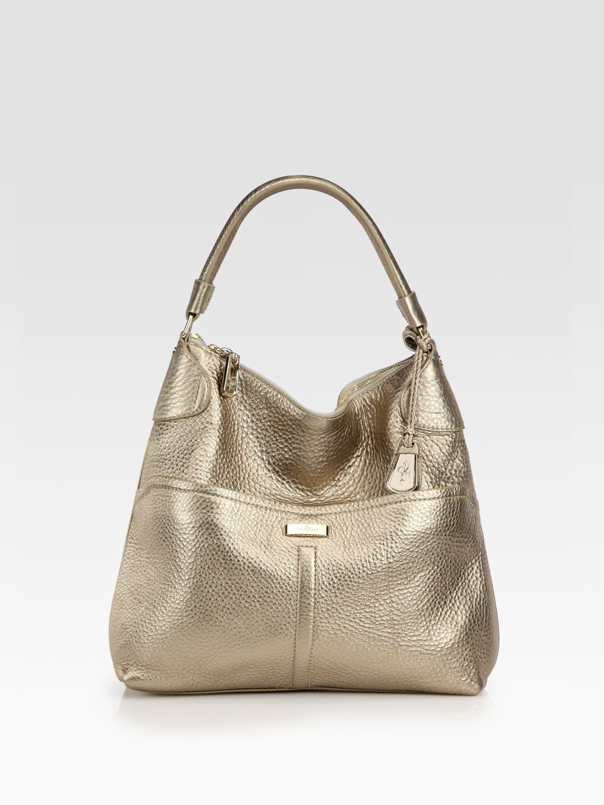 cole haan gold avery medium hobo bag product 1 7700113 398266070