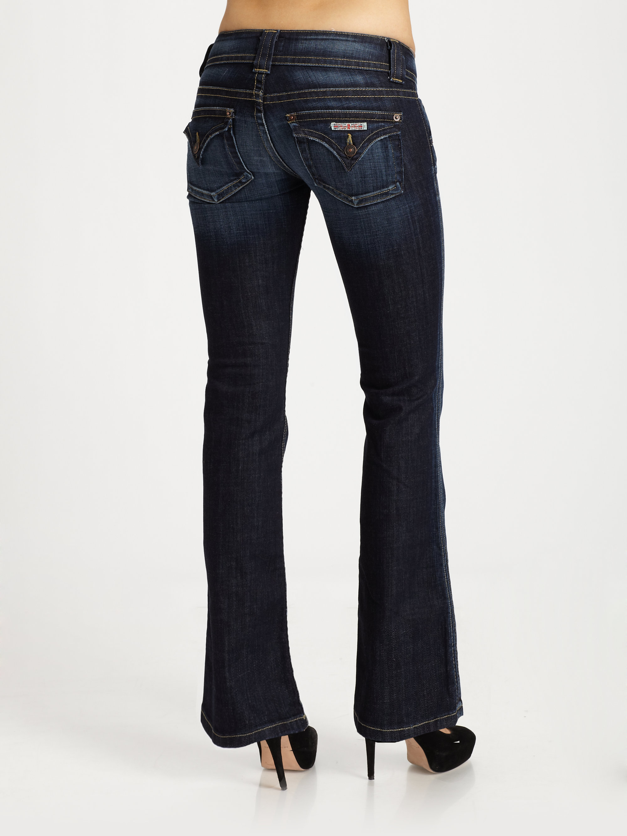 Lyst - Hudson Jeans Petite Signature Bootcut Jeans in Blue