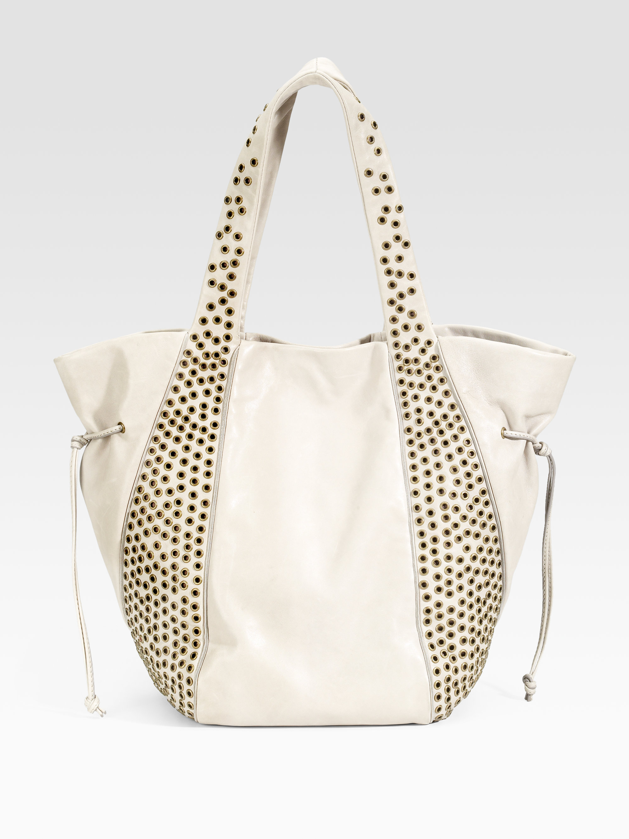 Lyst Kooba Montana Grommet Shoulder Bag in Metallic