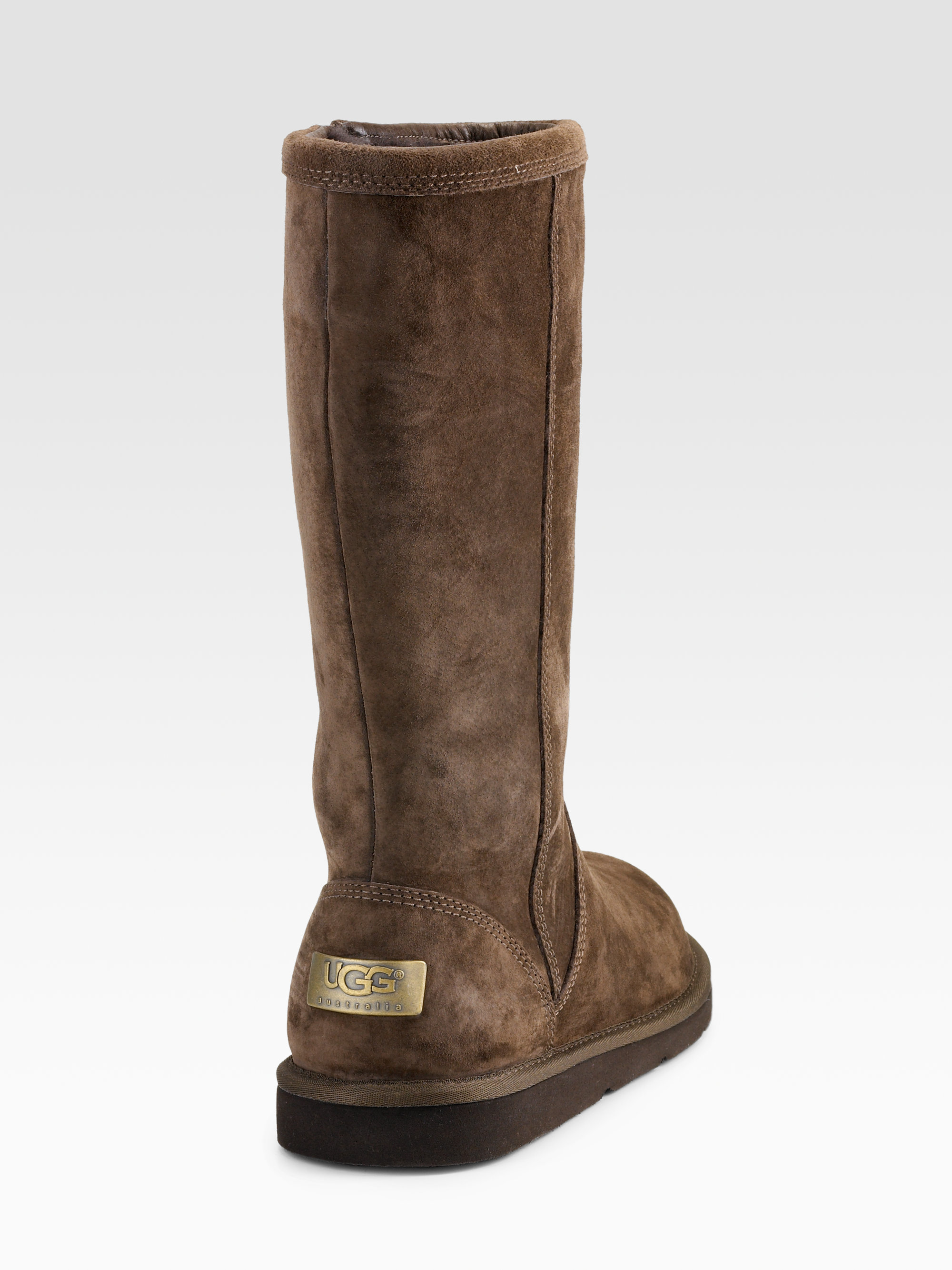 brown ugg platform boots