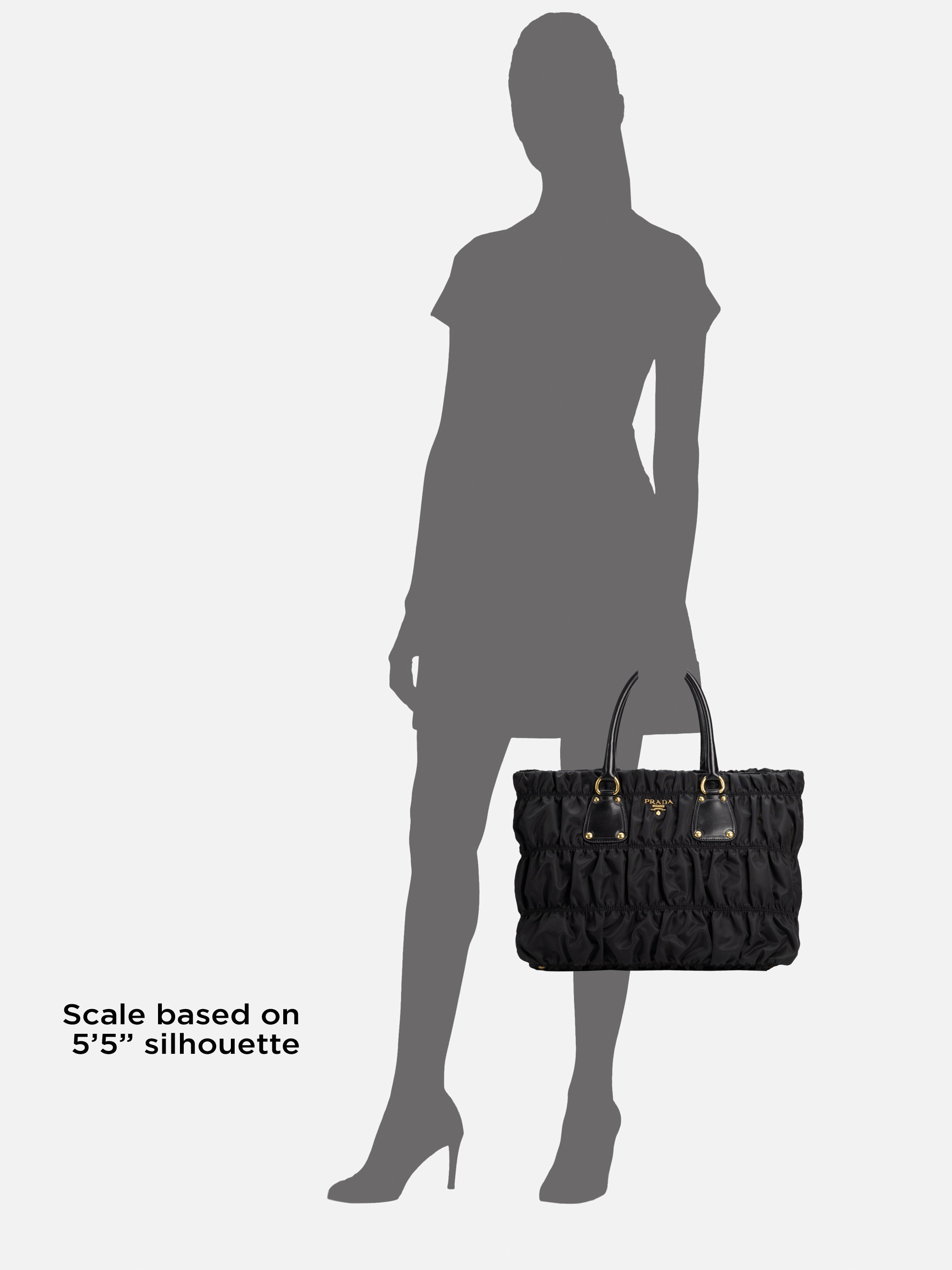prada replica purses - Prada Tessuto Gaufre Tote in Black | Lyst