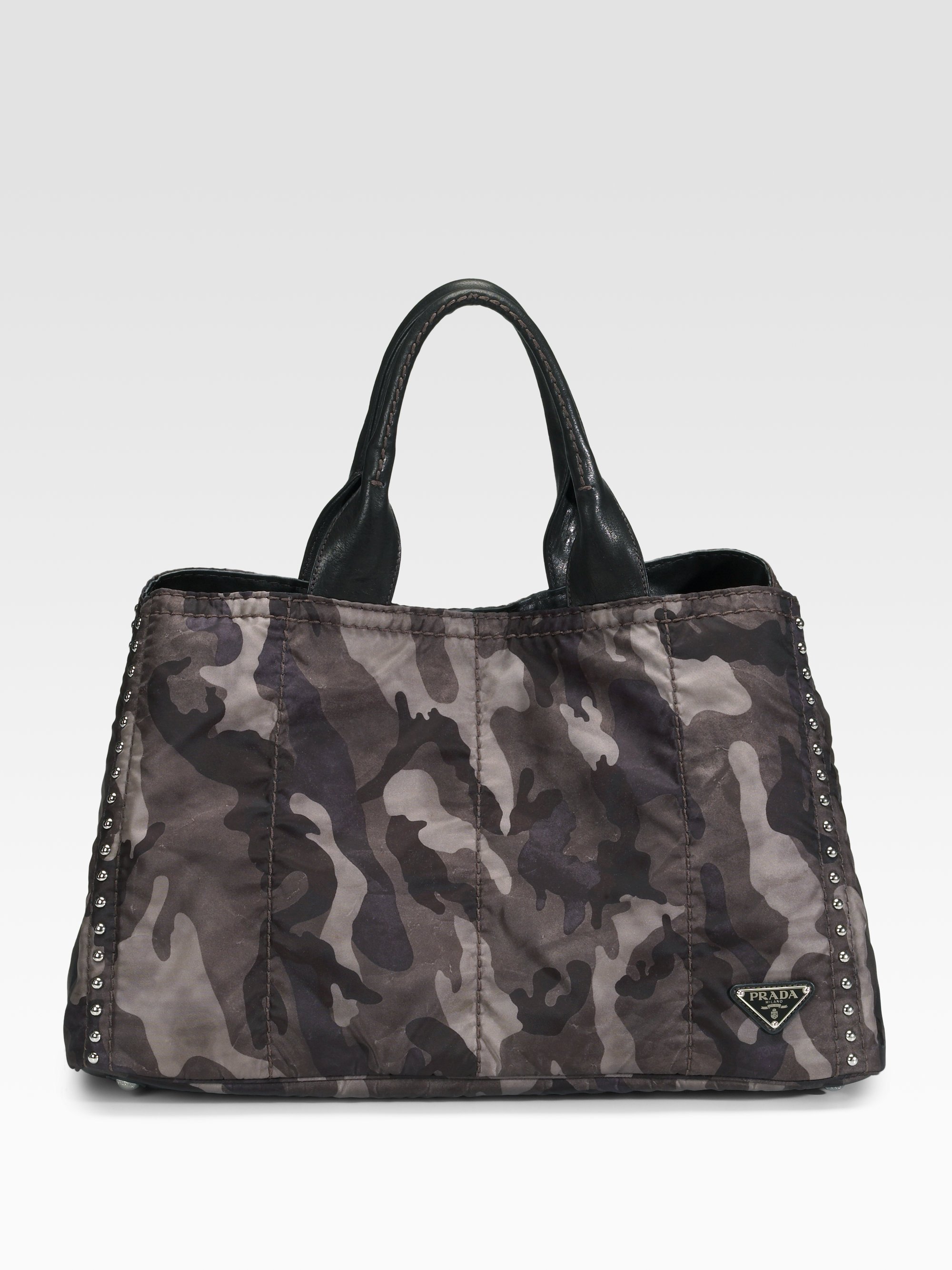 prada camouflage tote