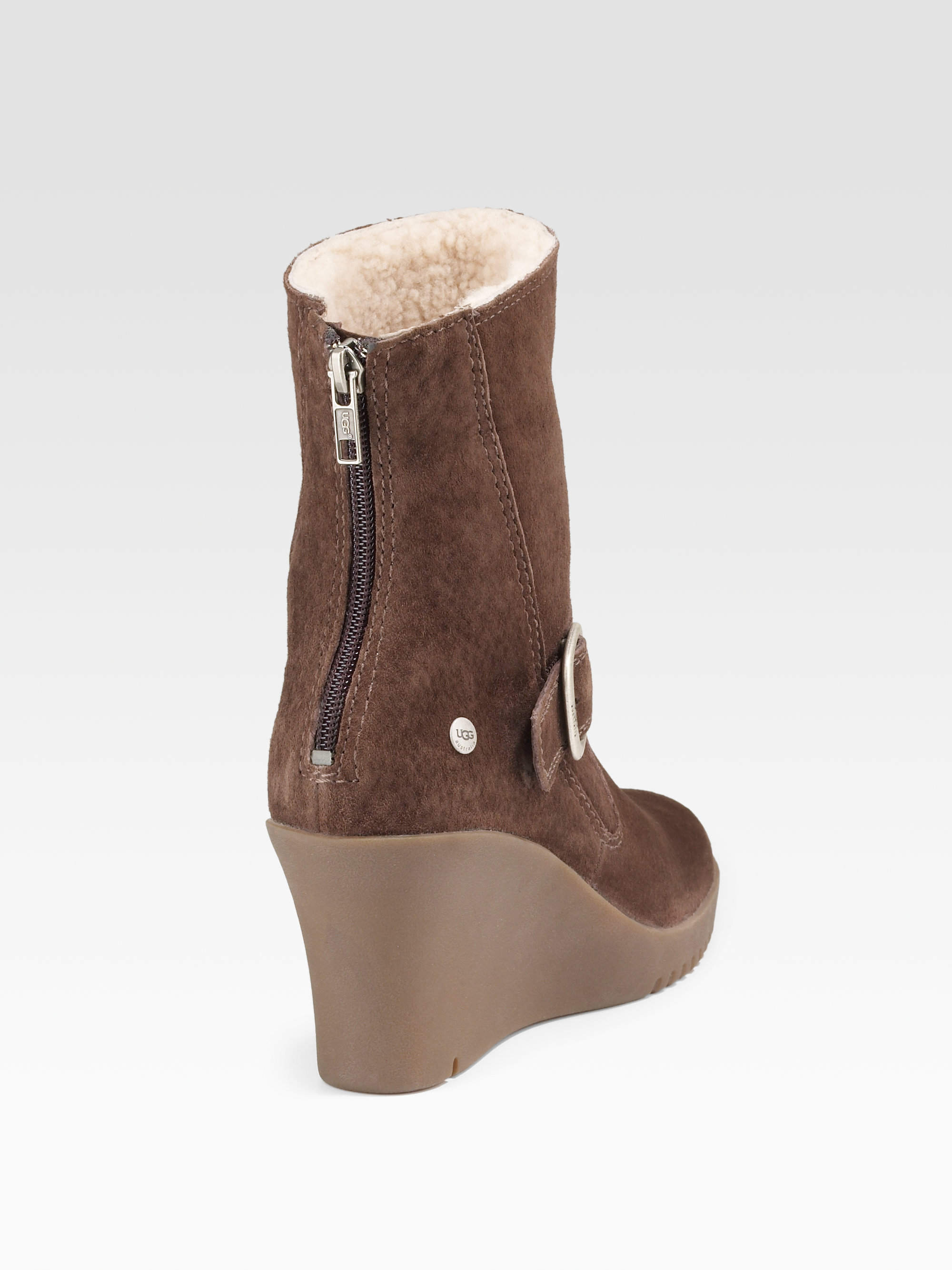 ugg suede wedge boots ugg suede wedge boots
