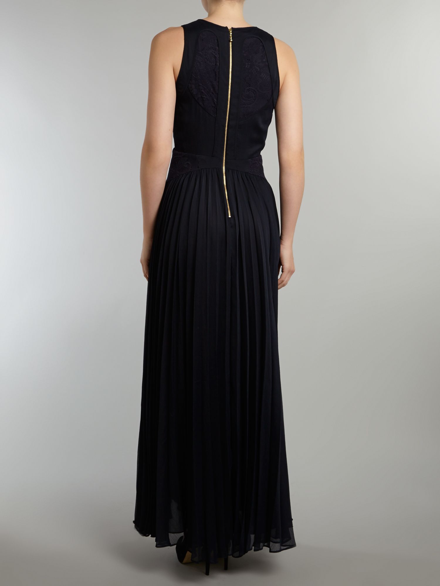 Whistles Harper Lace Evening Dress in Blue Lyst