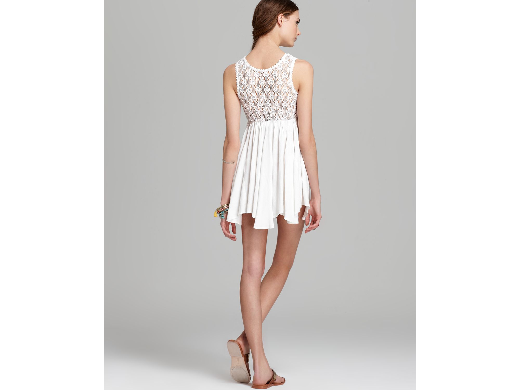 free people white gown