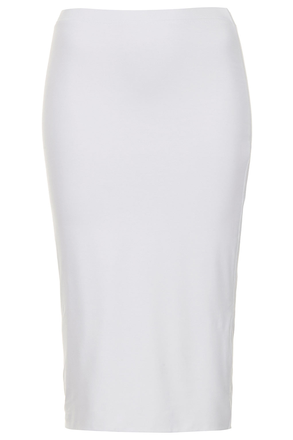 Lyst - Topshop White Tube Skirt in White