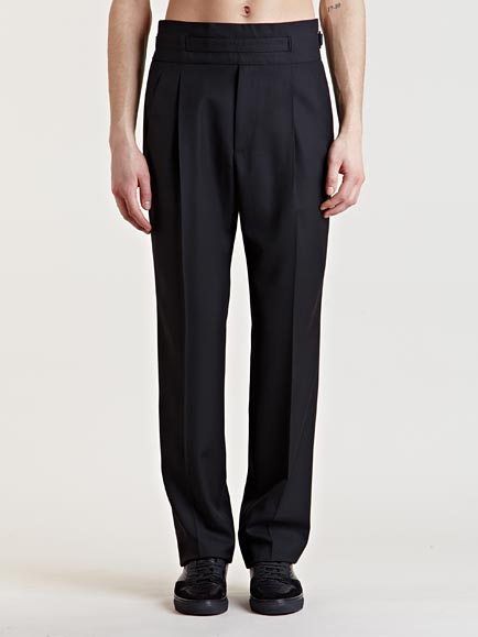 Balenciaga Mens High Waist Pants in Black for Men | Lyst
