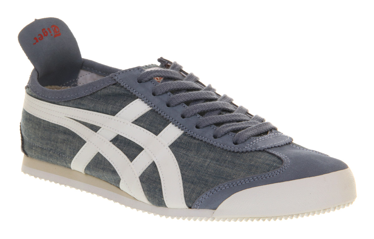 Lyst - Onitsuka Tiger Mexico 66 Blue White Chambray in Blue for Men