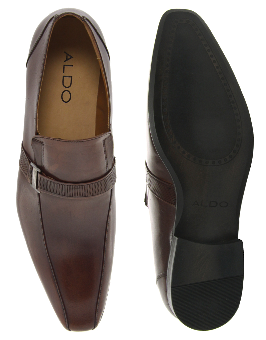 ALDO Piccirillo Buckle Shoes in Brown for Men Lyst
