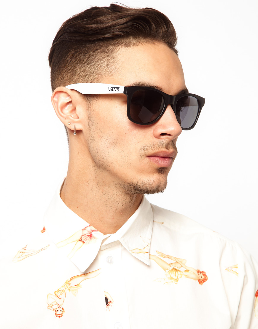 Lyst Vans Wayfarer Sunglasses in Black for Men
