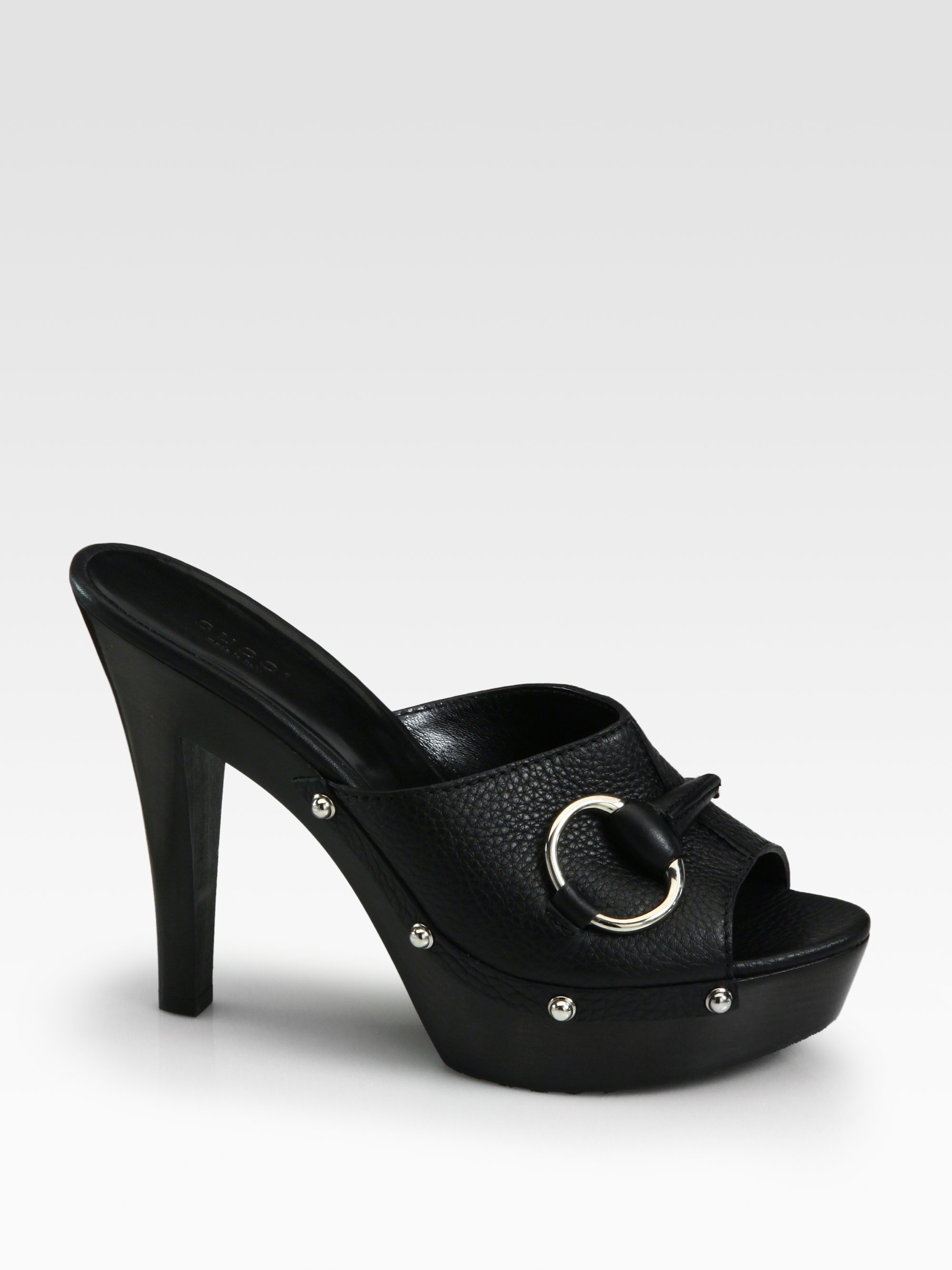 gucci horsebit clogs