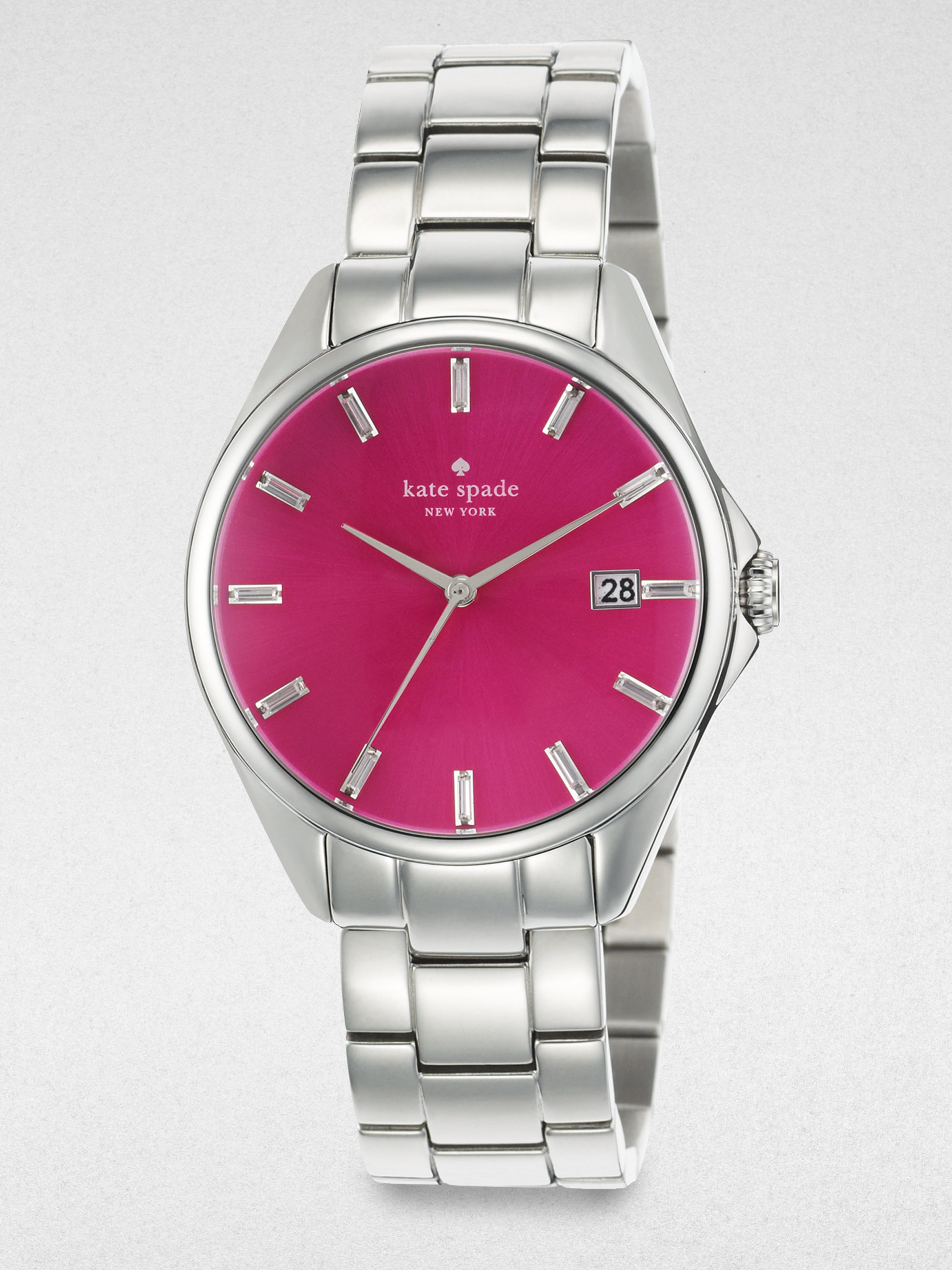Kate spade new york Seaport Grand Stainless Steel Bracelet Watch in