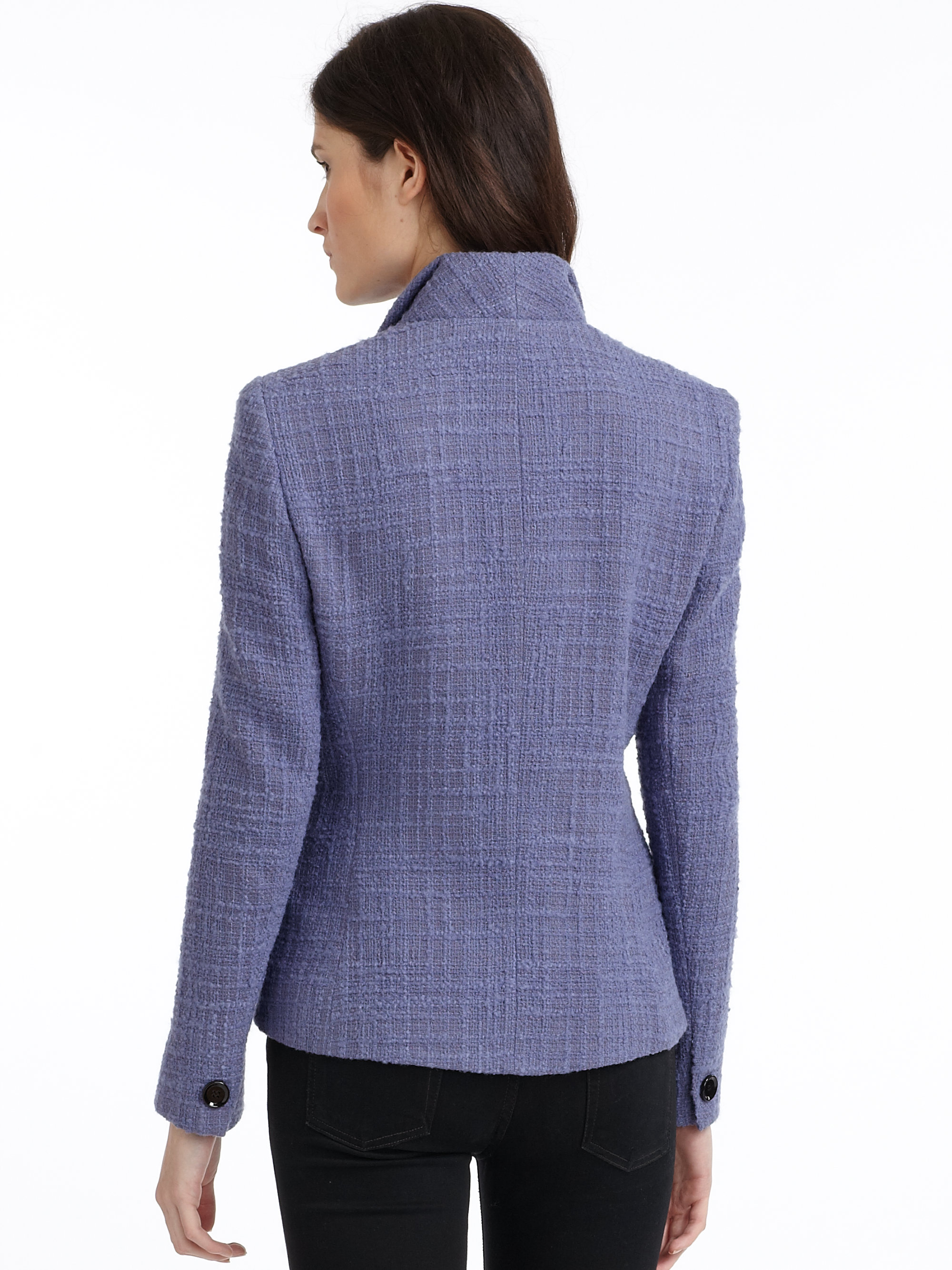 Lyst - Lafayette 148 New York Celia Jacket in Blue