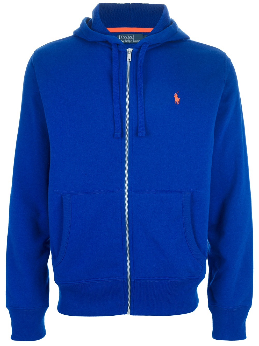 Lyst - Polo Ralph Lauren Zip Fastening Hoodie in Blue for Men