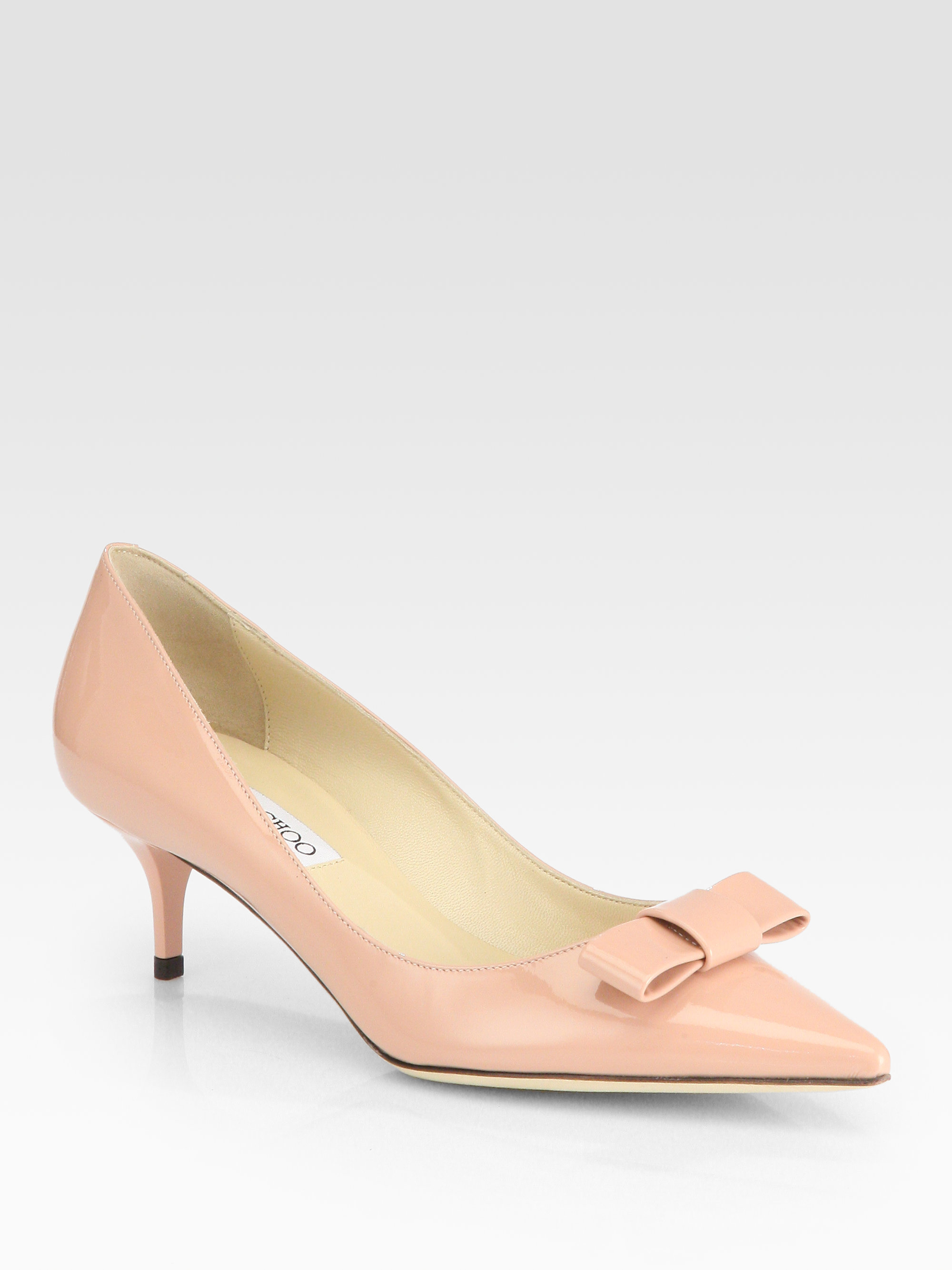 jimmy choo bow heel