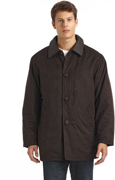 Rainforest Washed Oilcloth Jacket in Brown for Men | Lyst
