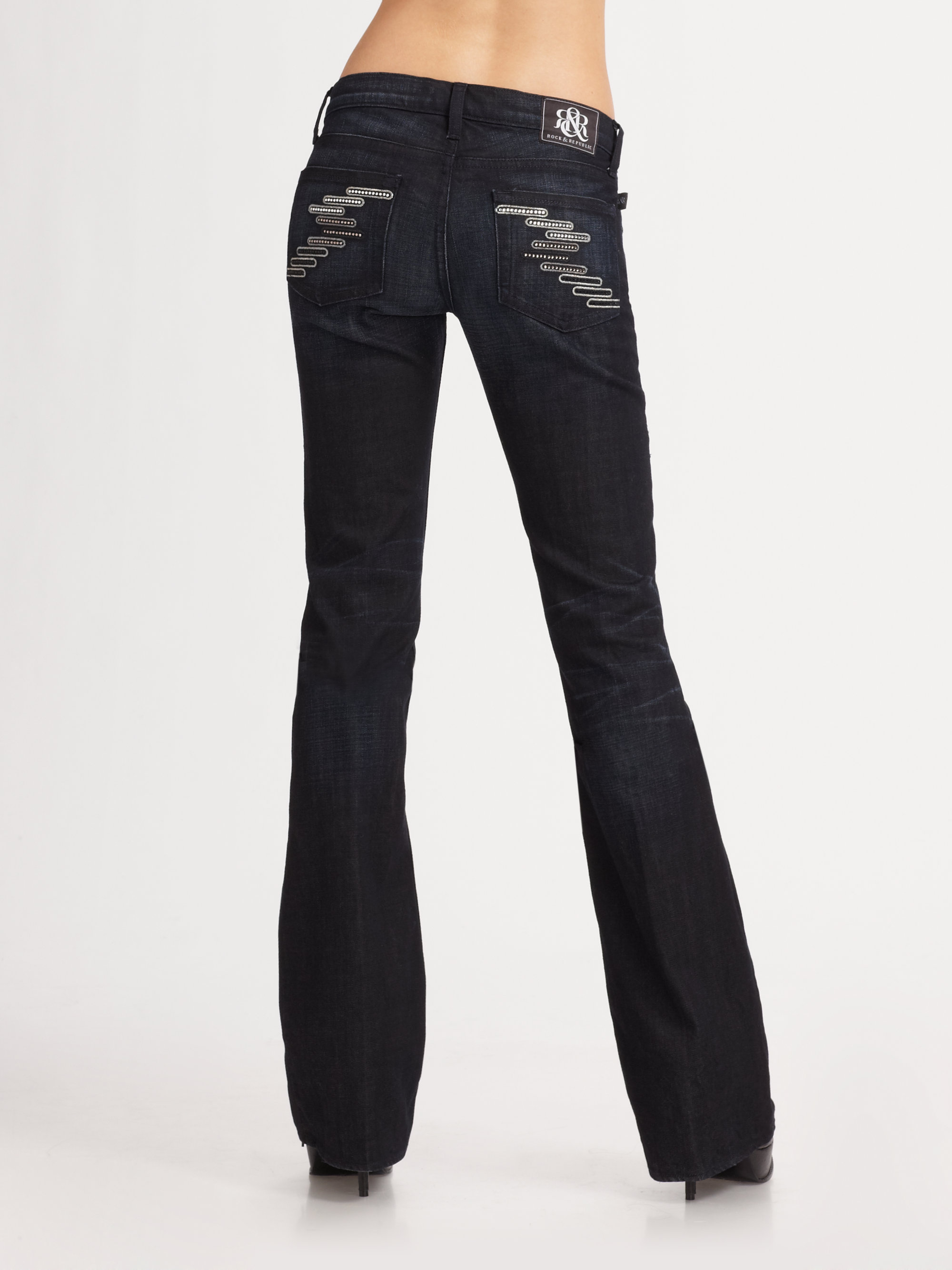 Lyst Rock Republic Kassandra Bootcut Jeans In Blue   Rock Republic Indulge Pleasure Blue Kassandra Bootcut Jeans Product 2 8061304 046931011 