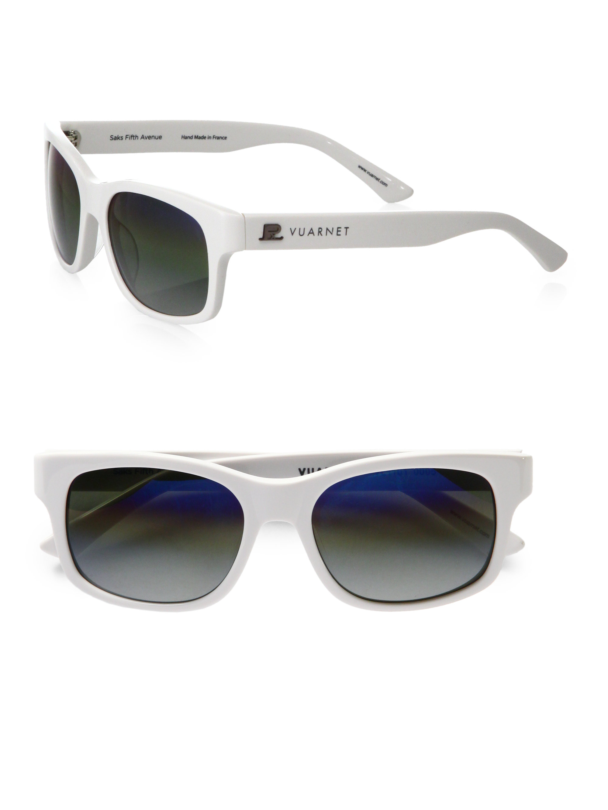 Wayfarer Sunglasses in White for Men Lyst