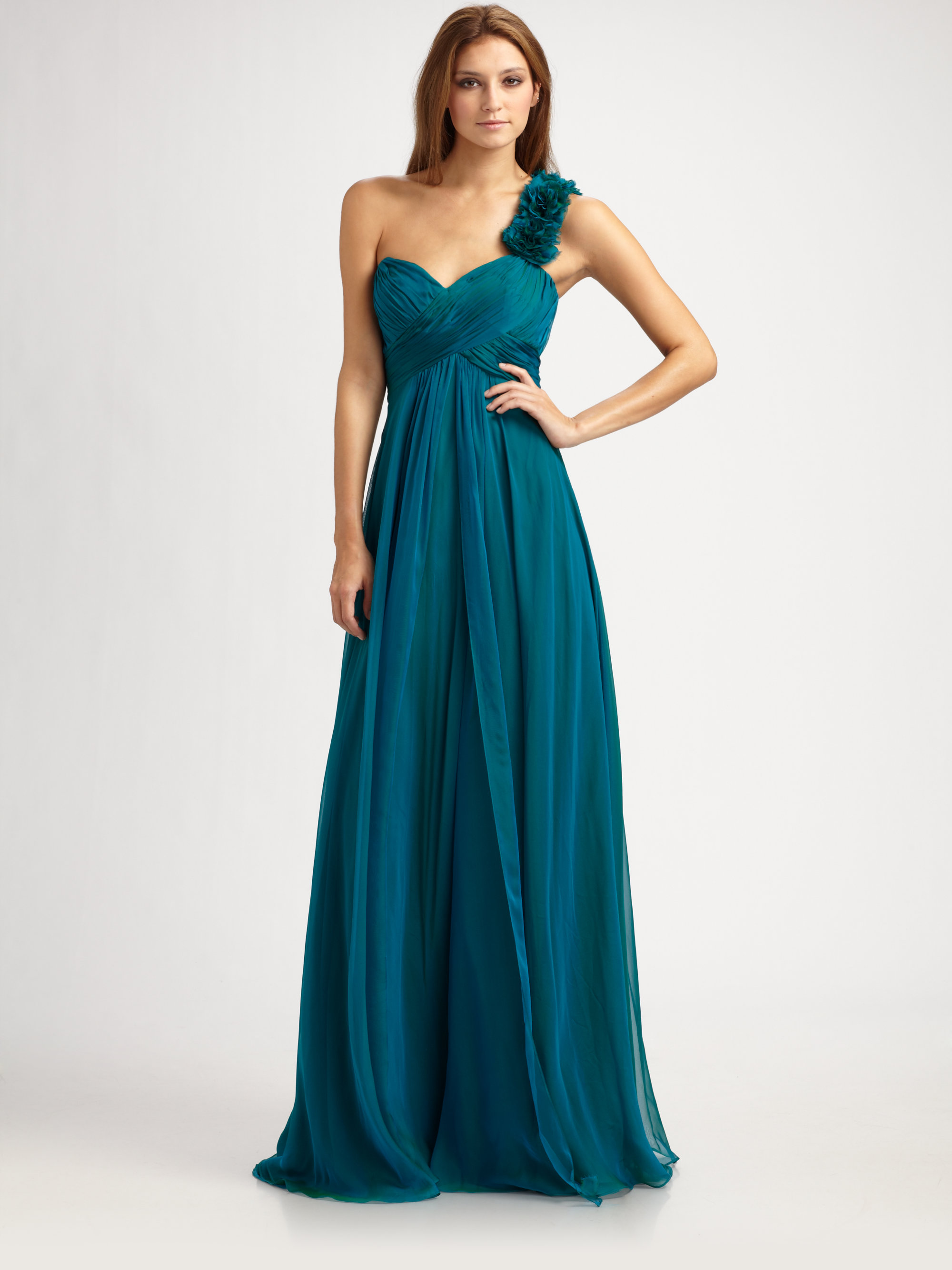 teri jon blue gown