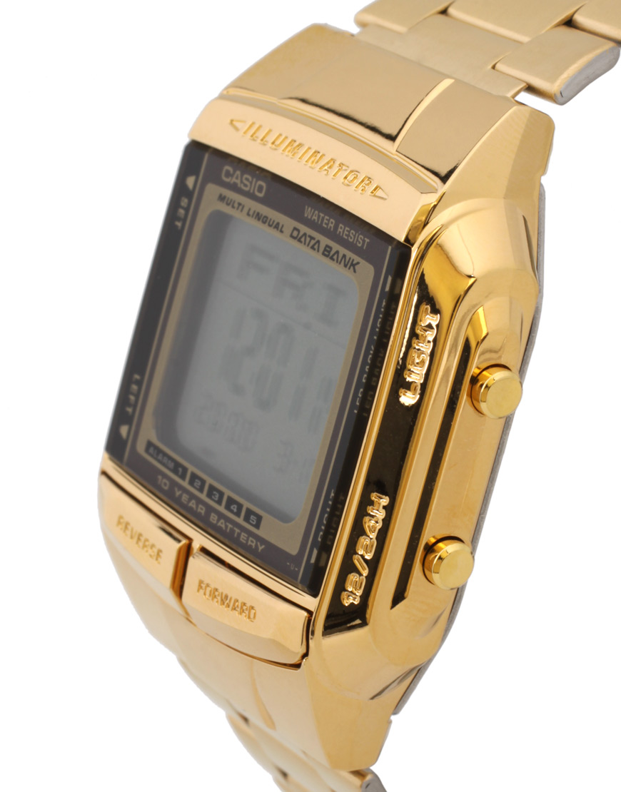 Lyst - G-Shock Gold Watch in Metallic