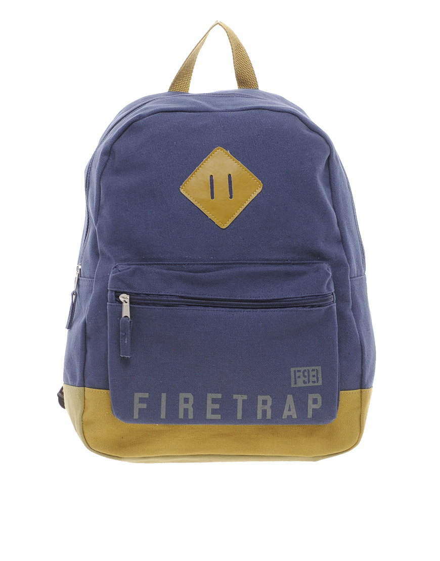 Lyst Quiksilver Firetrap Backpack in Blue for Men
