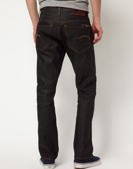 G-star Raw G Star Straight Jeans in Blue for Men | Lyst