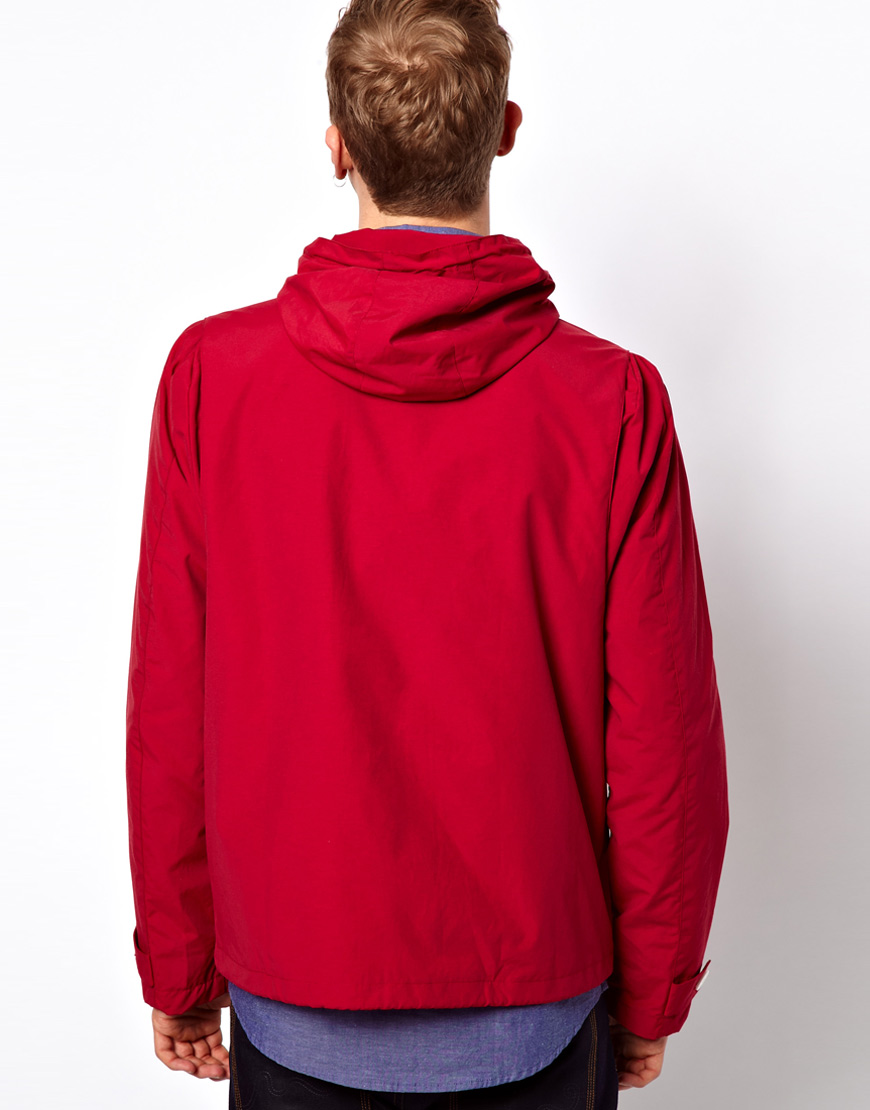 Lyst - Wesc Jacket Fares Hooded Parka in Red for Men