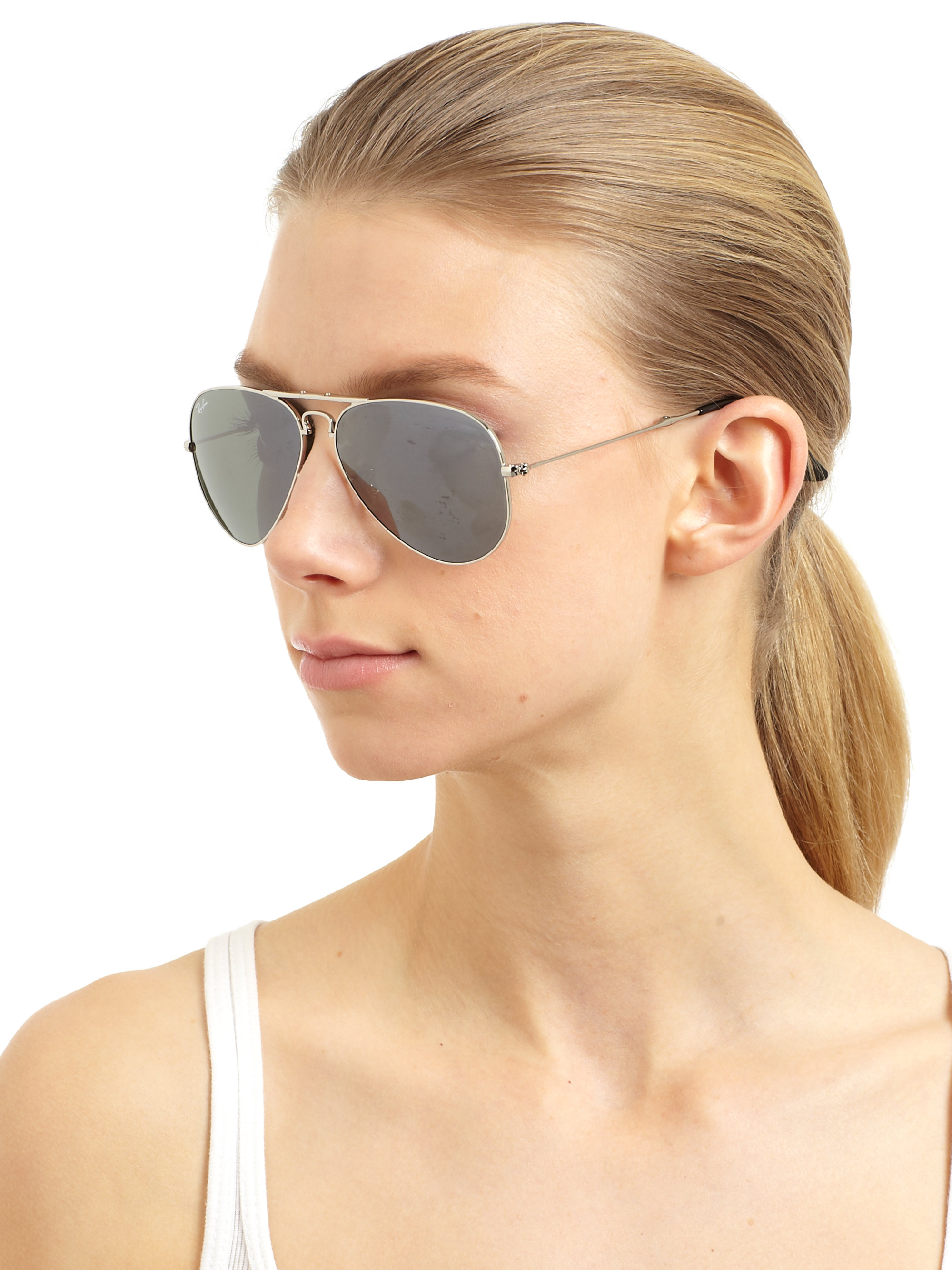 ray ban aviator gold silver flash ray ban aviator gold silver flash