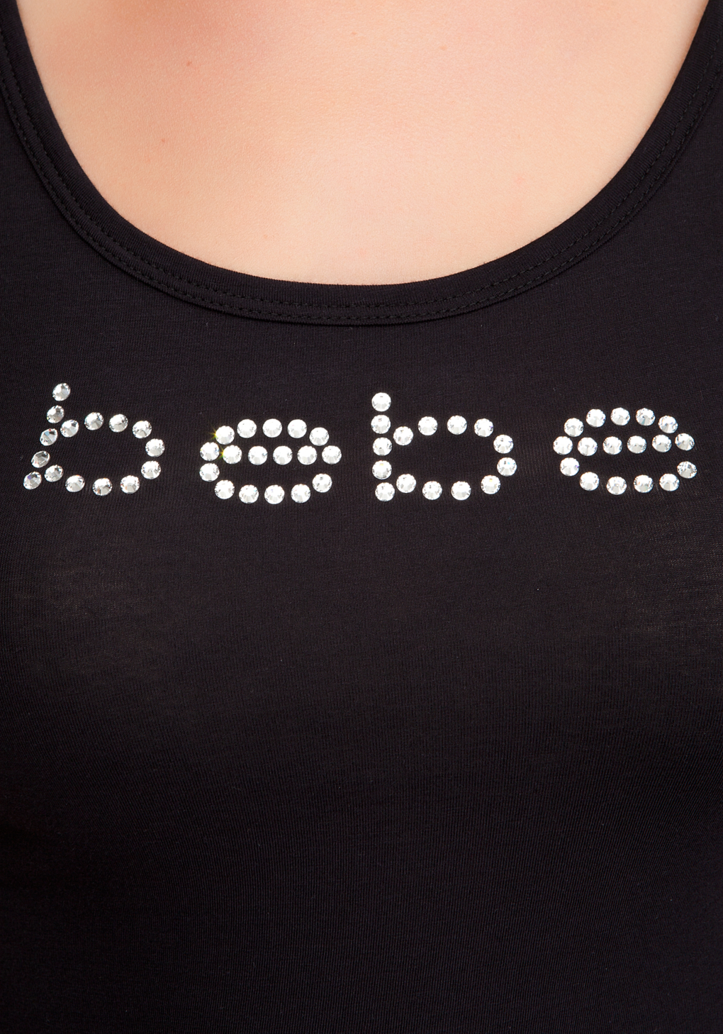 Lyst Bebe Logo Baby Crochet Tank Top in Black