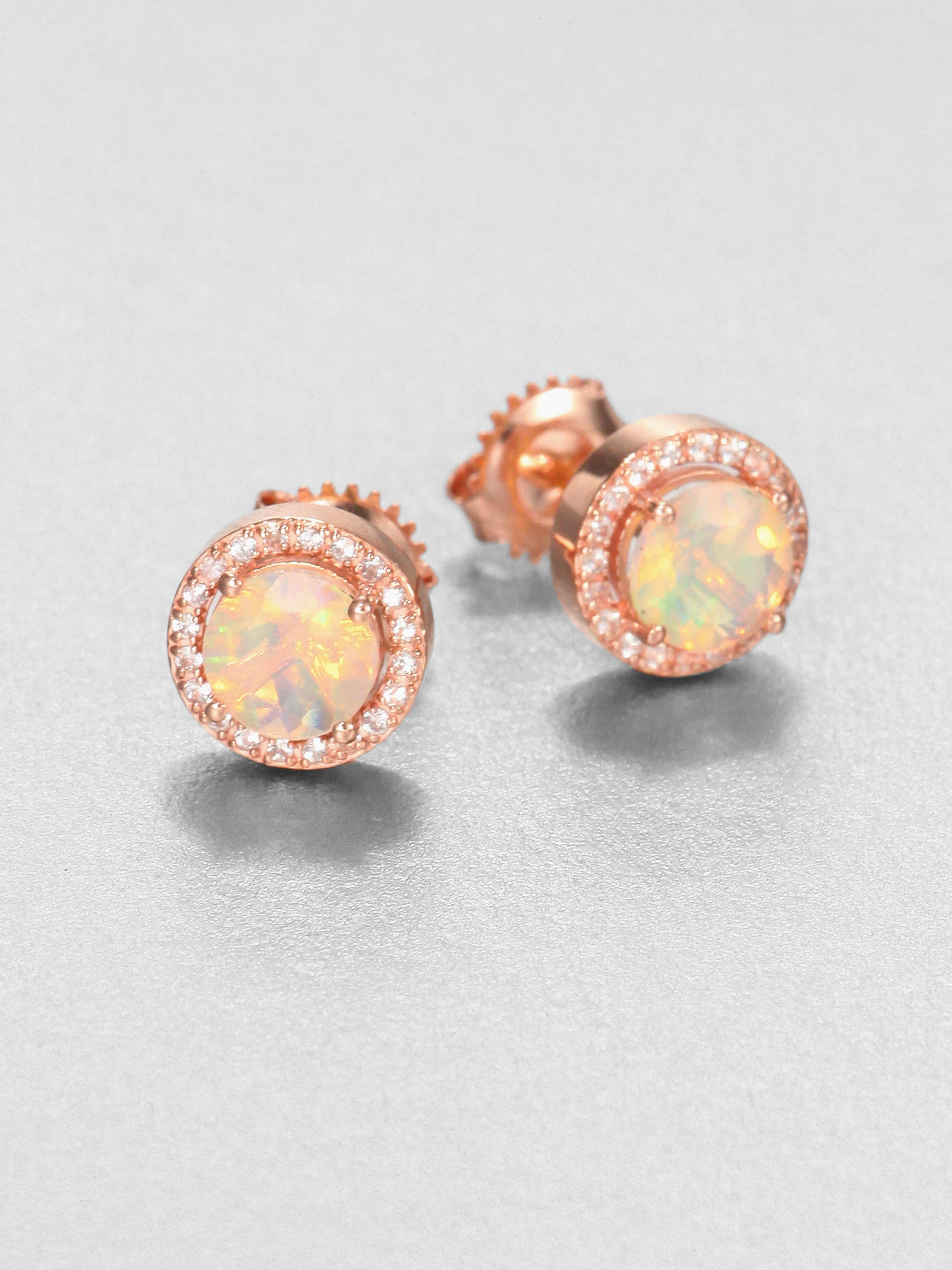 Lyst Kalan By Suzanne Opal White Shire 14k Rose Gold Gallery