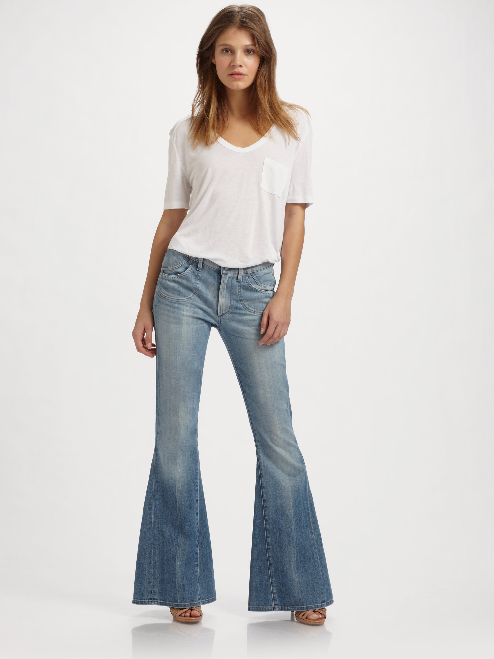 super flare jeans