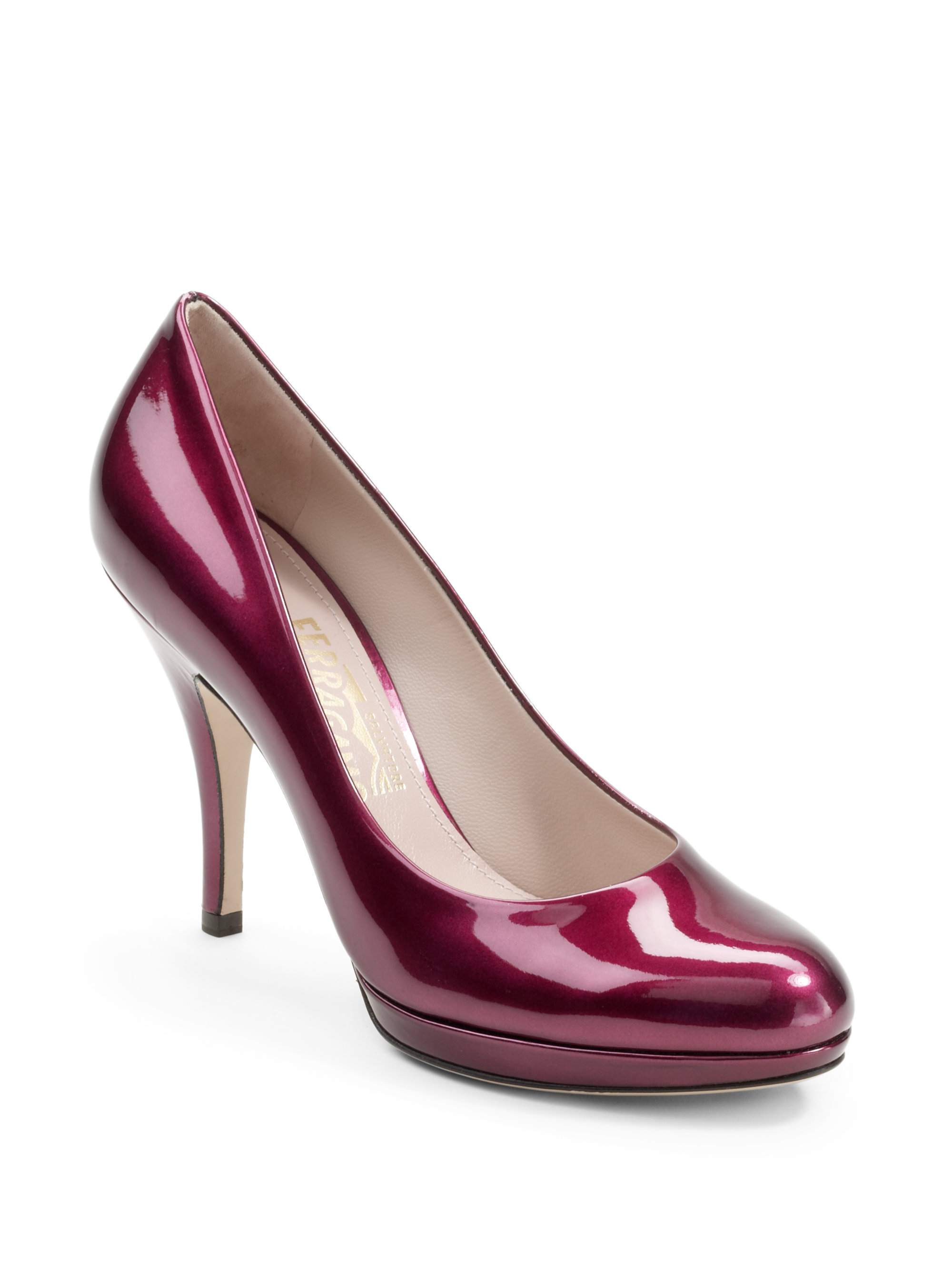 ferragamo platform heels