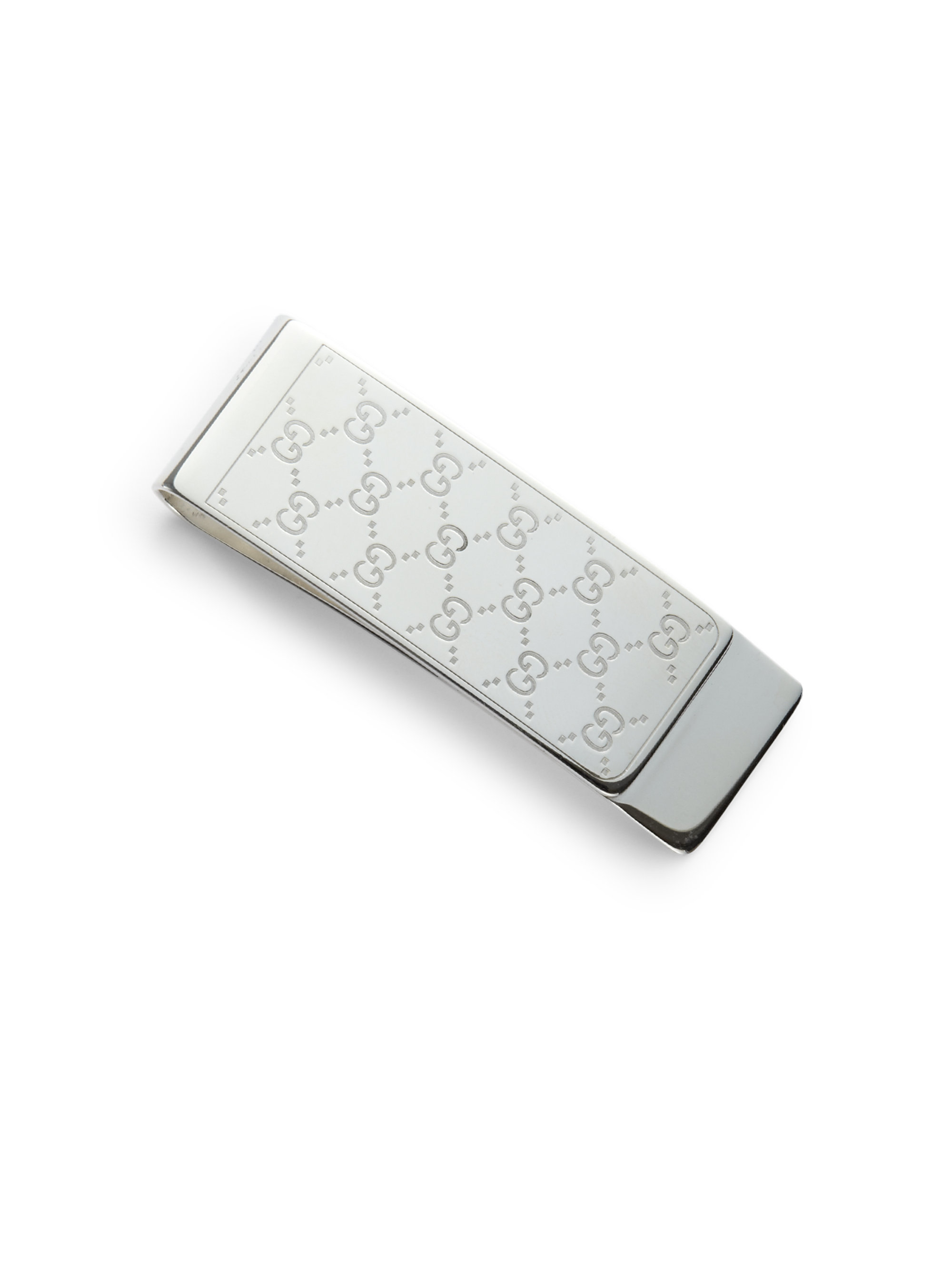 Lyst Gucci Sterling Silver Icon Money Clip in Metallic for Men