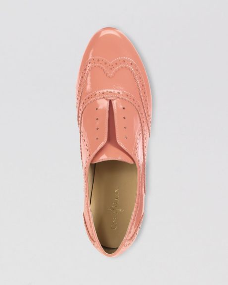 Cole Haan Oxfords Tompkins in Pink (creamsicle pink) | Lyst