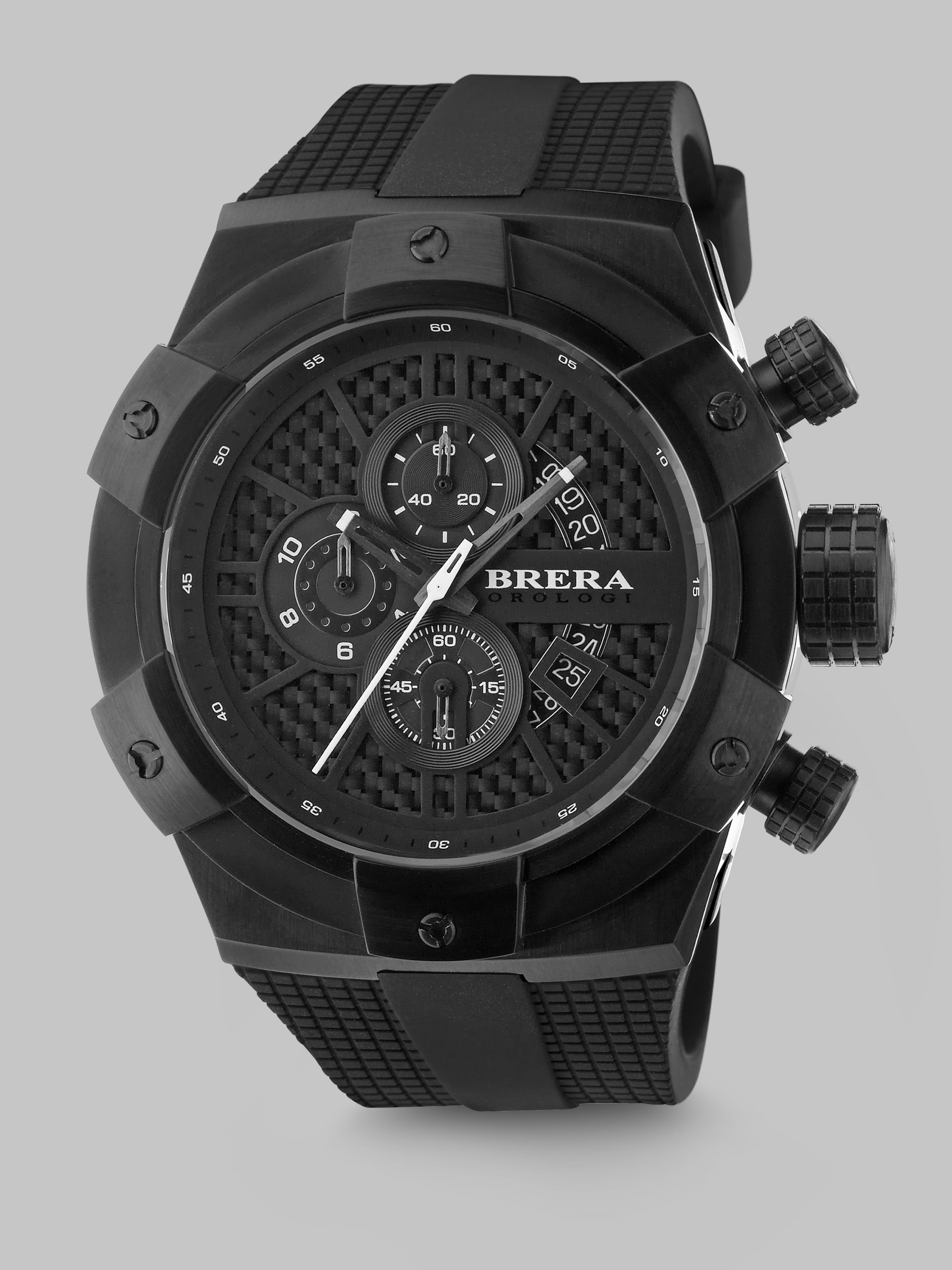 Lyst - Brera Orologi Supersportivo Chronograph Watch in Black for Men